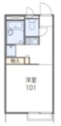 レオパレスエスティー湘南Ａの物件間取画像